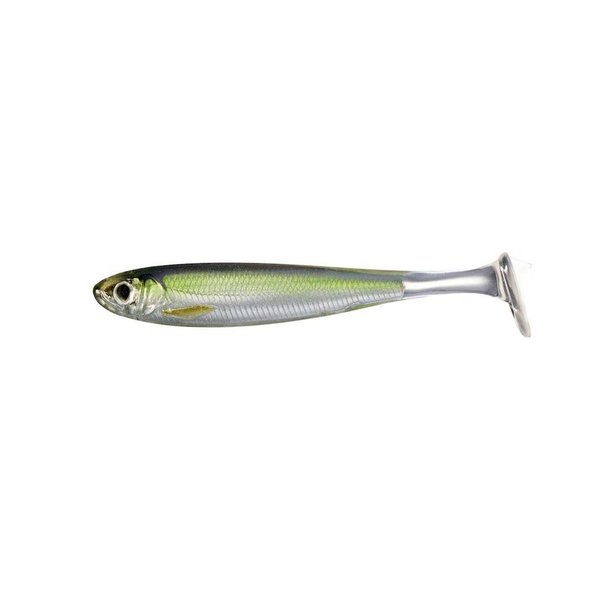 Slow Roll Shiner 100MM. Silver Green