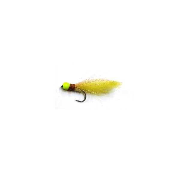 Streamers Trout Bullet Head Tungs Chart Yellow