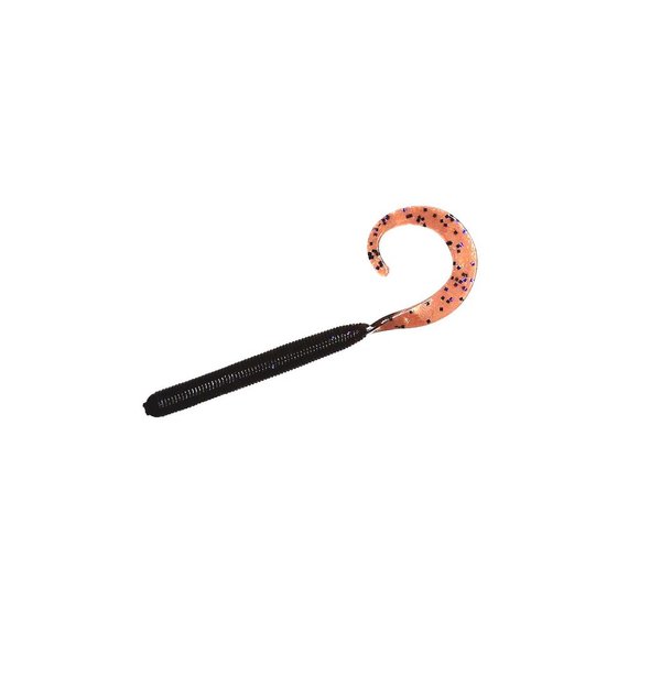 Zoom Curly Tail Worm 4'' 226 Cinnamon Purple