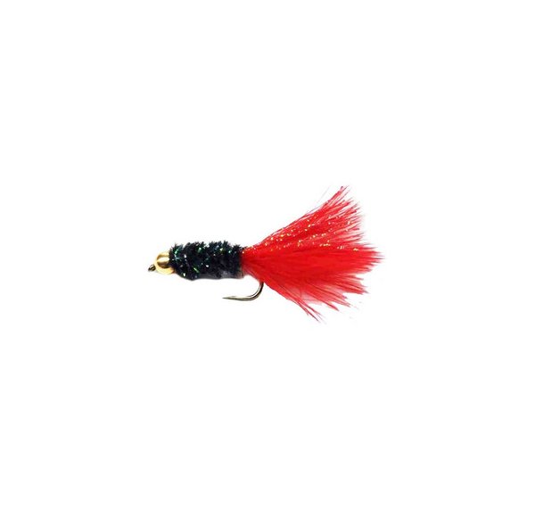 Streamers Trout 640 Woolly Bugger Black Red
